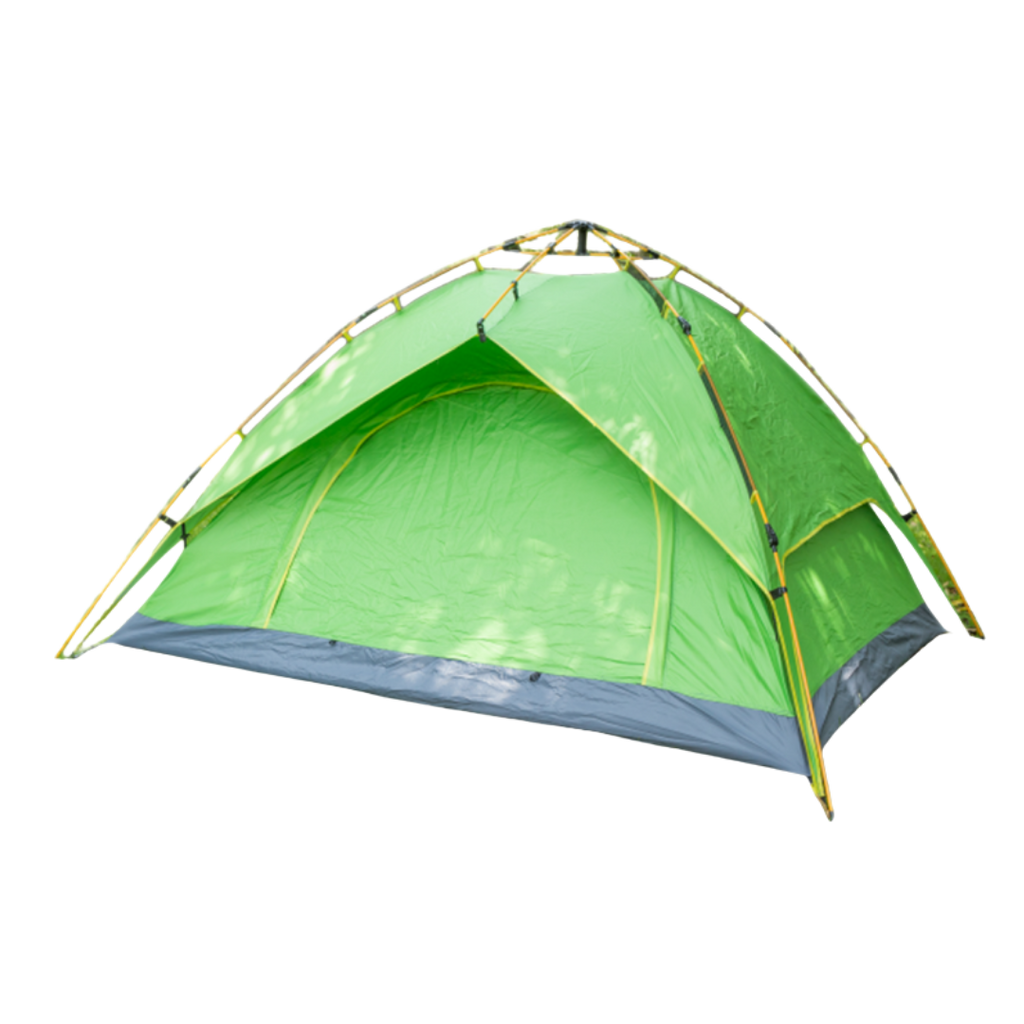 Carpa Autoarmable Verde para 4 Personas