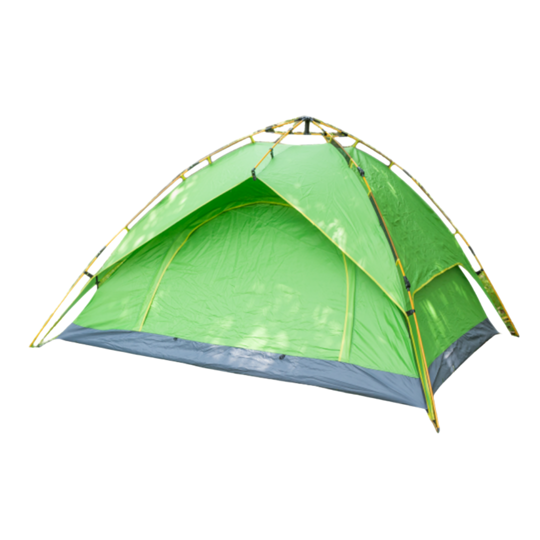 Carpa Autoarmable Verde para 4 Personas