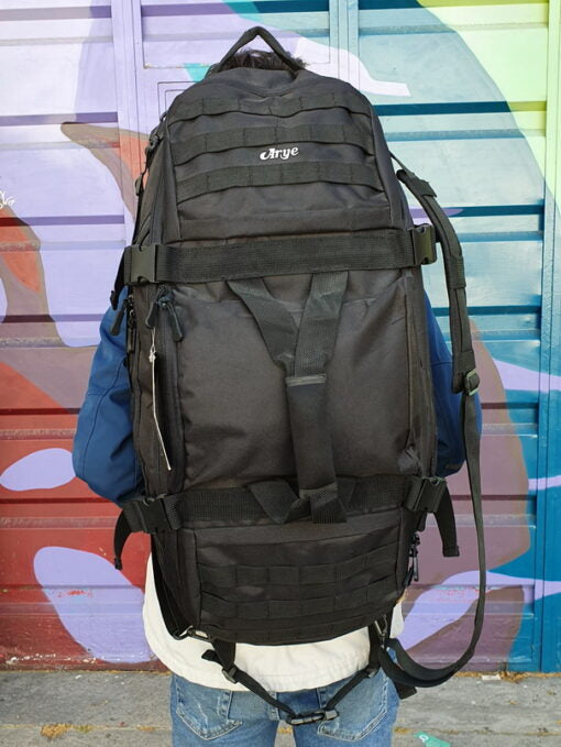 BOLSO MOCHILA TACTICO MILITAR NEGRO