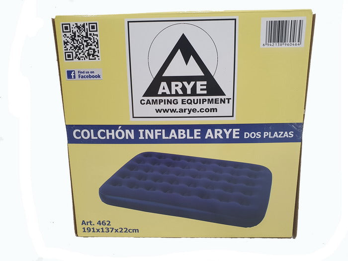 Colchón Inflable de 2 Plazas 137x191x22