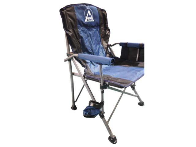 Silla Plegable Arye en Negro y Azul Art-569