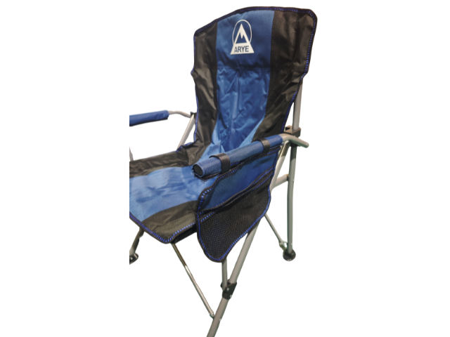 Silla Plegable Arye en Negro y Azul Art-569