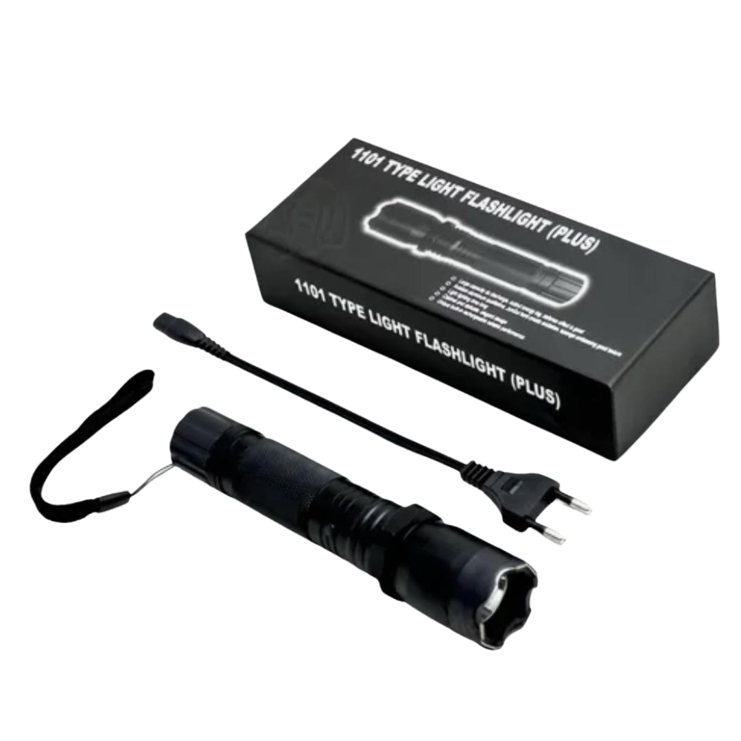 Picana eléctrica 1000w de potencia metálica con Linterna CAM-1