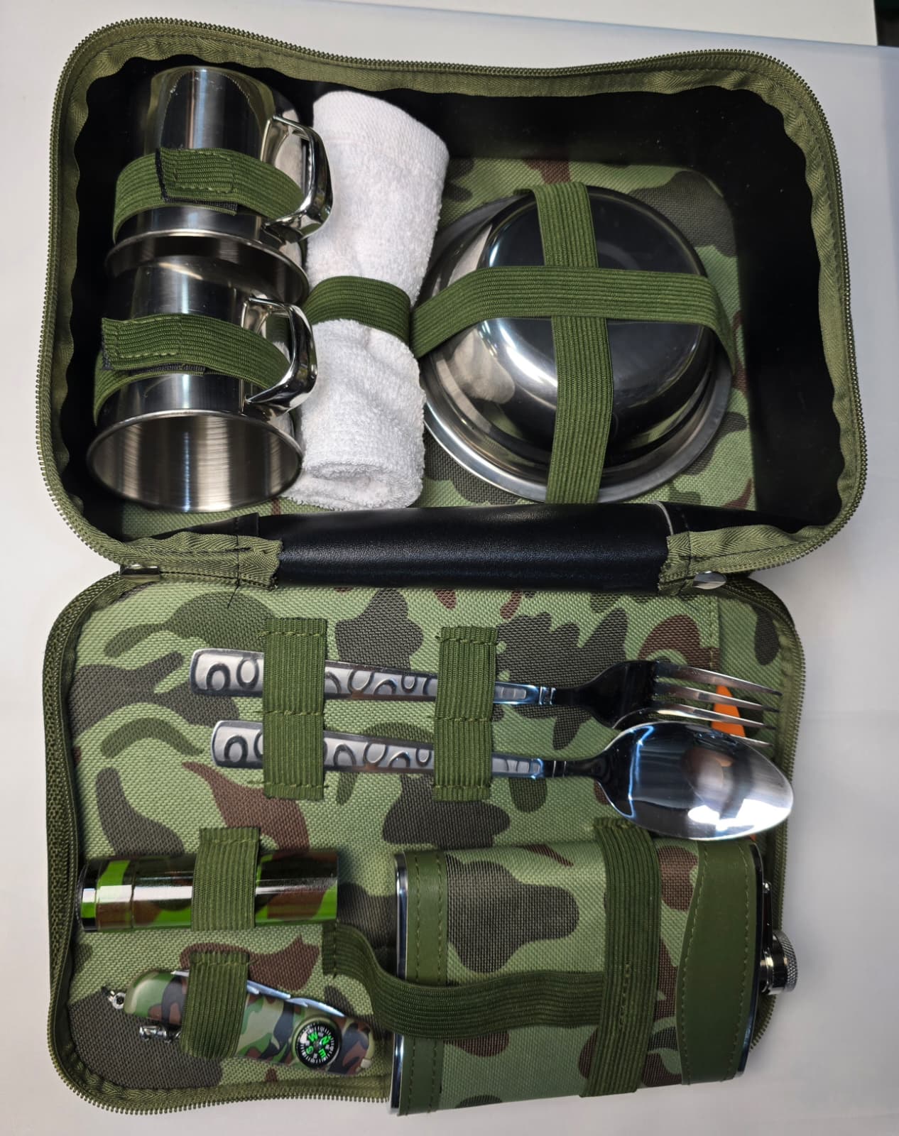 Set de Camping Camuflado