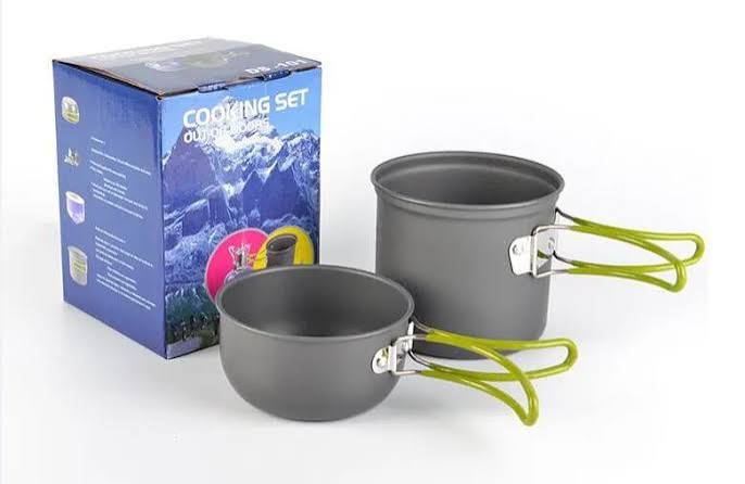 KIT DE COCINA PORTATIL SUPER-LIGERO DE ALUMINIO DS-101