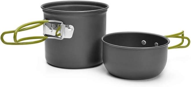 KIT DE COCINA PORTATIL SUPER-LIGERO DE ALUMINIO DS-101