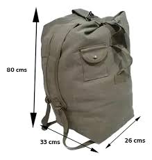 BOLSO MOCHILA DE LONA ARYE CAM-746