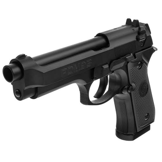 PISTOLA DE CO2 CROSMAN SEMIAUTOMÁTICA CON DUALAMMO BLOWBACK PDM9B