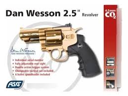 REVOLVER ASG DAN WESSON DORADO 4,5 23A-022565
