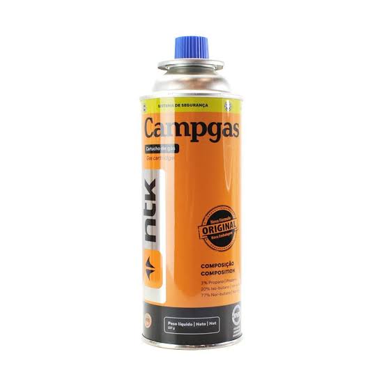 GARRAFA DE GAS BUTANO CAMPGAS 220G